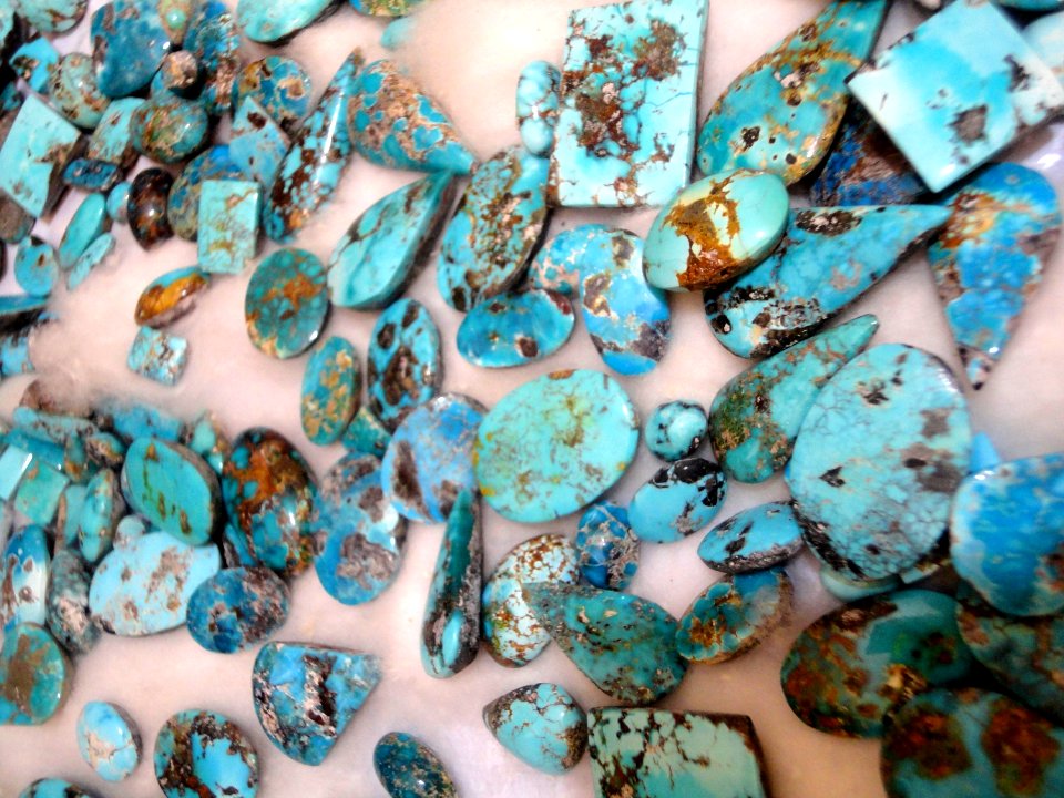 Turquoise of Nishapur - village of Ma'dan 74