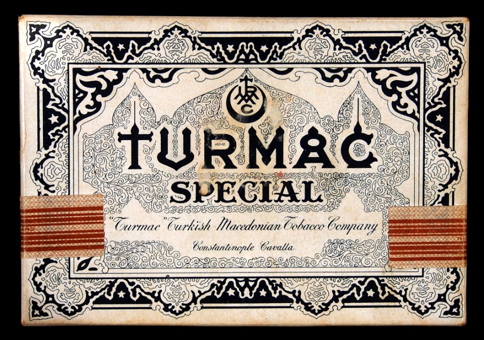 Turmac cigarettes pack, front