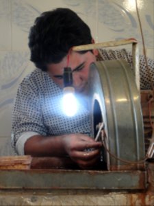 Turquoise store and workshop - Ma'dan - Nishapur 28