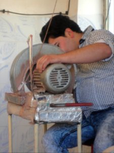 Turquoise store and workshop - Ma'dan - Nishapur 25