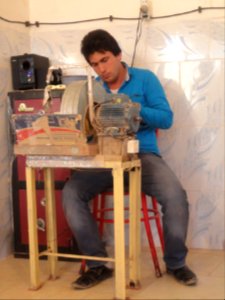 Turquoise store and workshop - Ma'dan - Nishapur 07