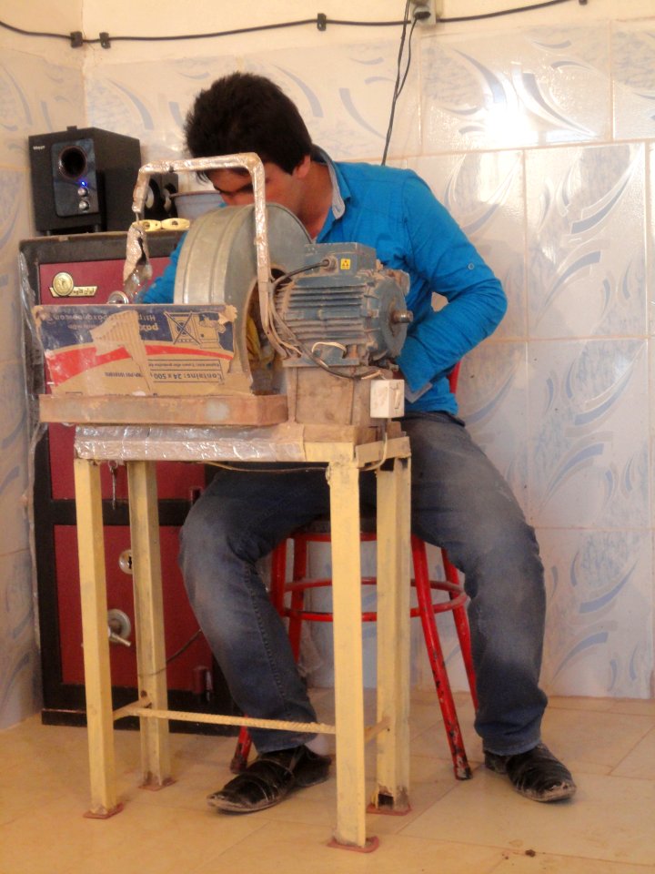 Turquoise store and workshop - Ma'dan - Nishapur 06