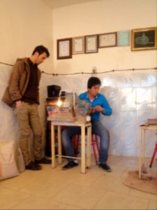 Turquoise store and workshop - Ma'dan - Nishapur 11