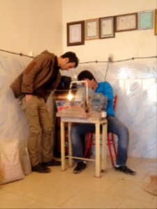 Turquoise store and workshop - Ma'dan - Nishapur 12