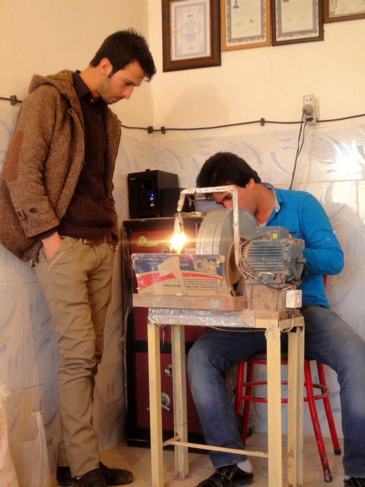 Turquoise store and workshop - Ma'dan - Nishapur 09