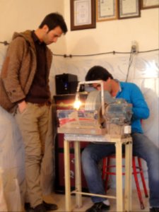 Turquoise store and workshop - Ma'dan - Nishapur 09