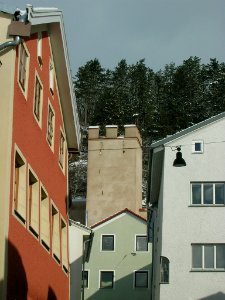 Turmgasse Eichstätt -Blick auf Stadtturm (3)