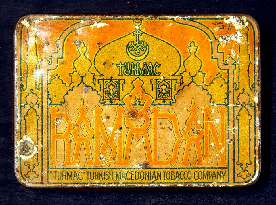Turmac Ramadan cigarettes tin