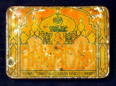 Turmac Ramadan cigarettes tin
