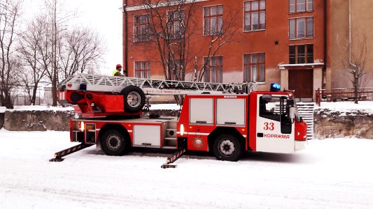 Turntable ladder Iveco Magirus (Koryazhma) (07)