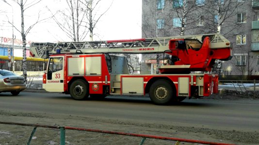 Turntable ladder Iveco Magirus (Koryazhma) (05)
