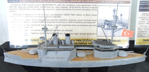 Turgut Reis gemi maketi