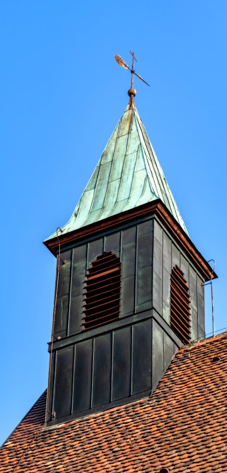 Turm der Jakobuskirche in Tübingen 2019