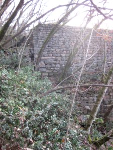 Turm an der Tinzlleiten - Nordmauer 01