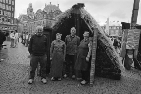 Turfplaggenhut op de Dam, Bestanddeelnr 933-3780