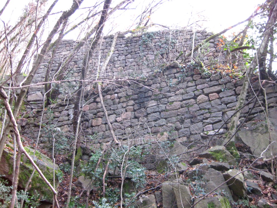 Turm an der Tinzlleiten - Nordmauer 05