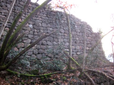 Turm an der Tinzlleiten - Nordmauer 02