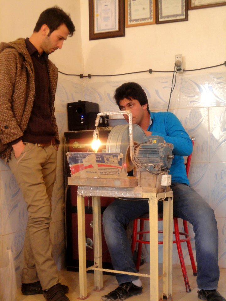 Turquoise store and workshop - Ma'dan - Nishapur 10