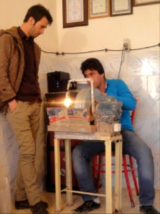 Turquoise store and workshop - Ma'dan - Nishapur 10