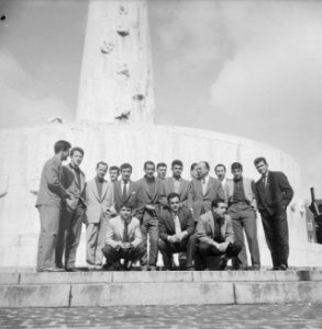 Turks voetbalelftal in Amsterdam, Bestanddeelnr 909-5328 photo