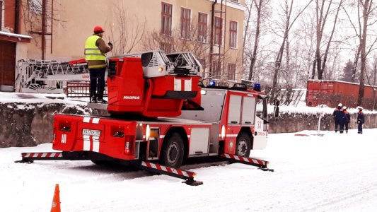 Turntable ladder Iveco Magirus (Koryazhma) (06)