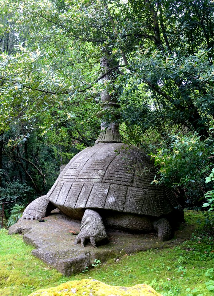 Turtle - Parco dei Mostri - Bomarzo, Italy - DSC02467