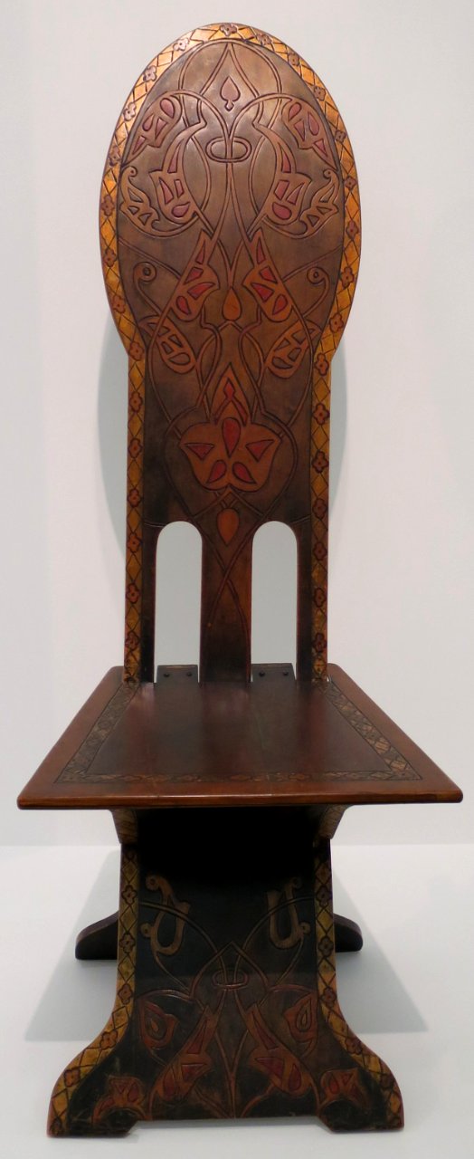 Turkish Chair (folding), circa 1905, by the George S. Stewart Company