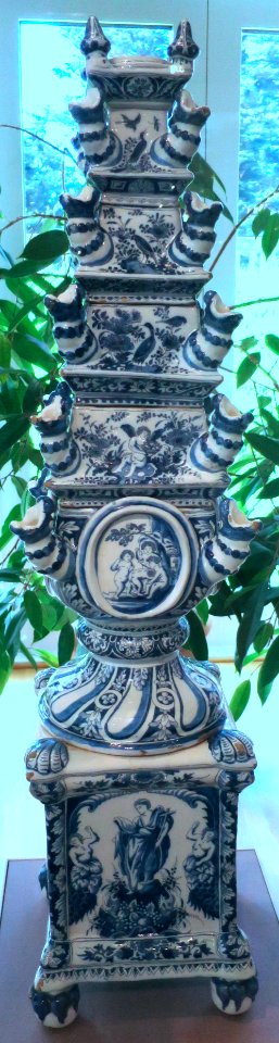 Tulipière (tulip vase) by Adriaenus Koeks