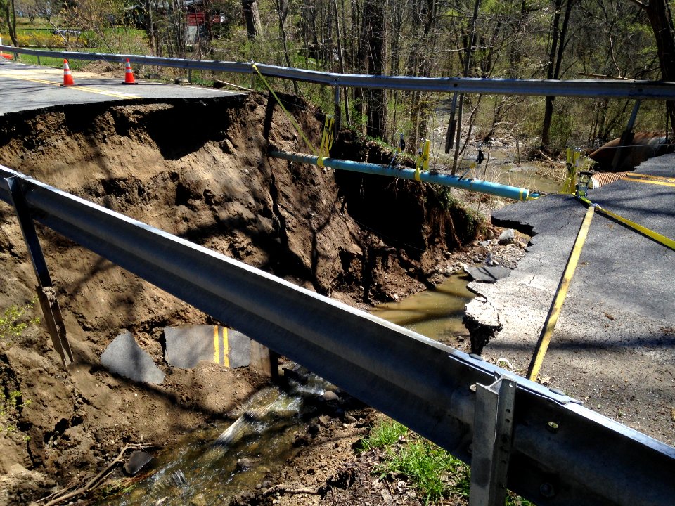 Turk road washed out April rainstorm 2017 06