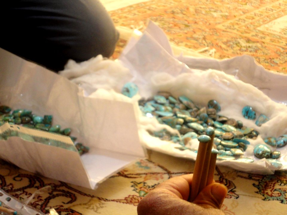 Turquoise of Nishapur - village of Ma'dan 01