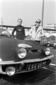 Tulpenralley 1970 start in Rotterdam. namen niet bekend, Bestanddeelnr 923-4965