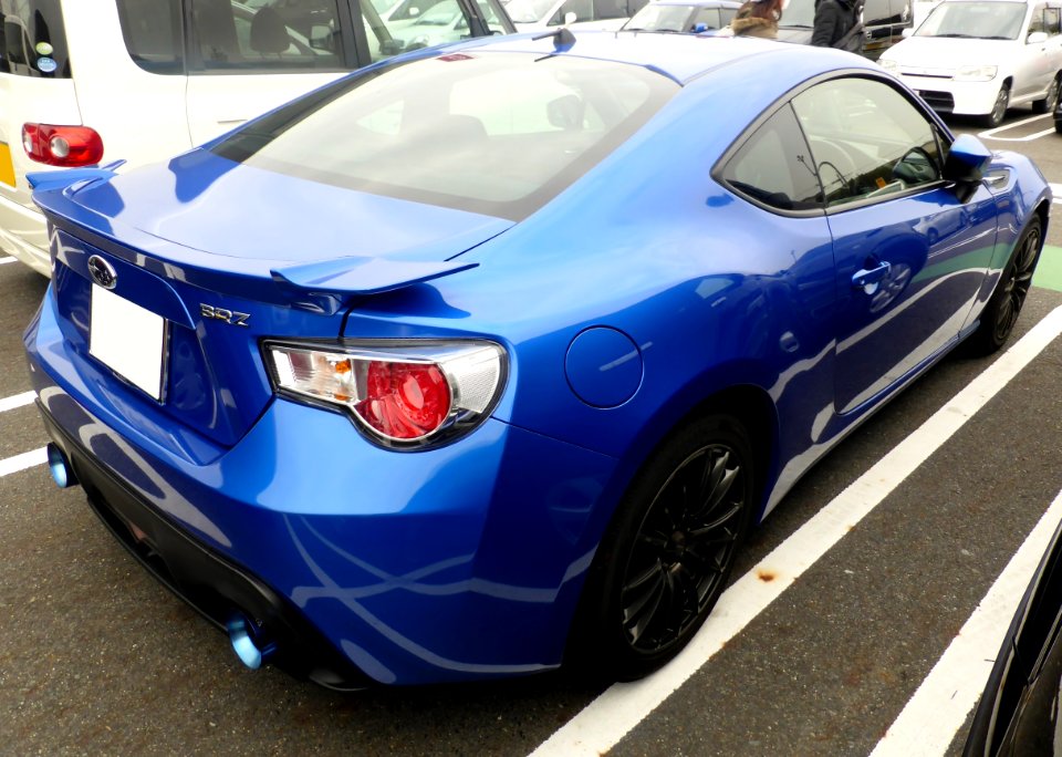 Tuned Subaru BRZ S (ZC6) rear
