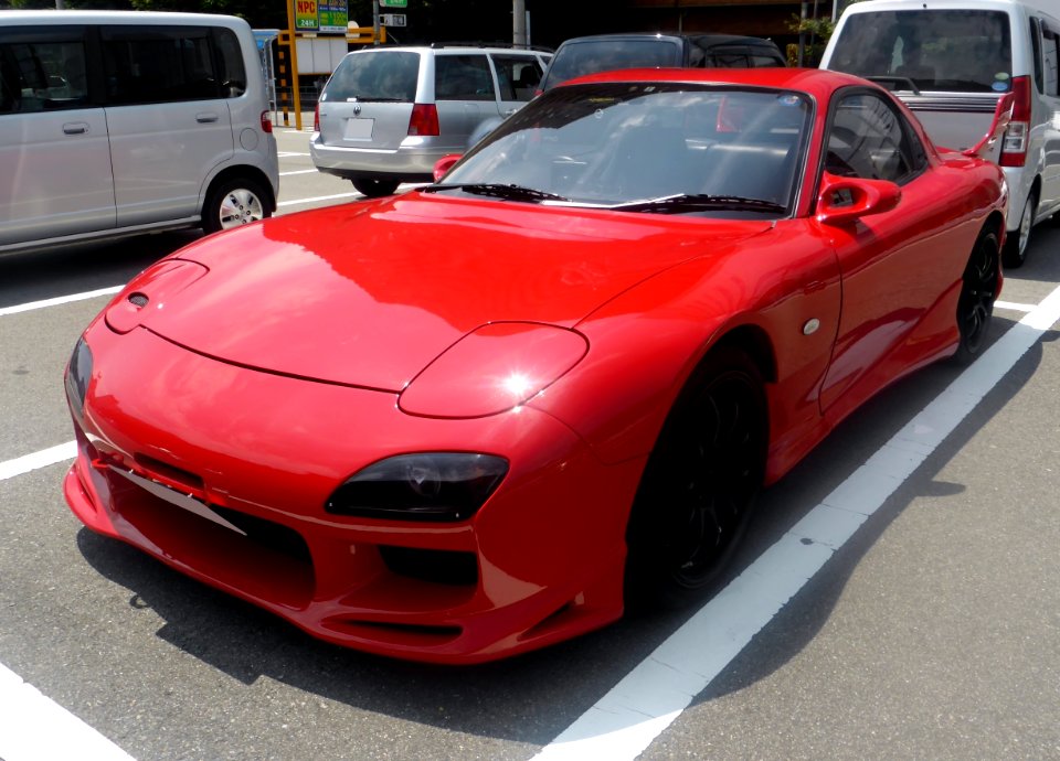 Tuned Mazda RX-7 (FD) front
