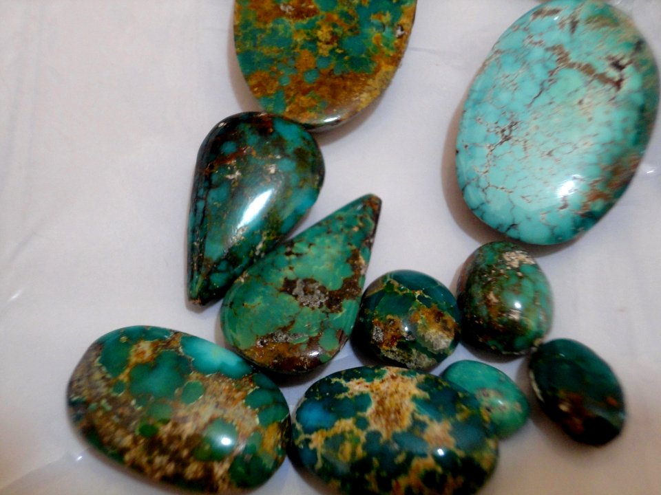 Turquoise of Nishapur - village of Ma'dan 37