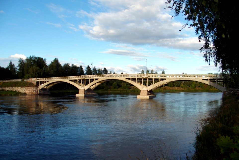 Tulkkila bridge in Kokemäki Finland