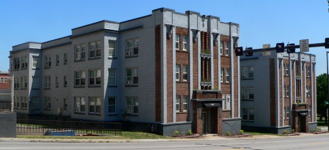 Turner Court Apts (Omaha) from SW 1