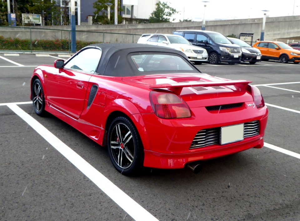 Tuned Toyota MR-S (W30) rear