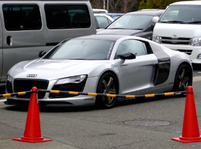 Tuned Audi R8 coupe front