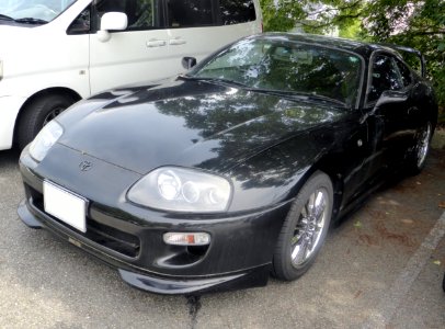Tuned Toyota Supra (A80) front