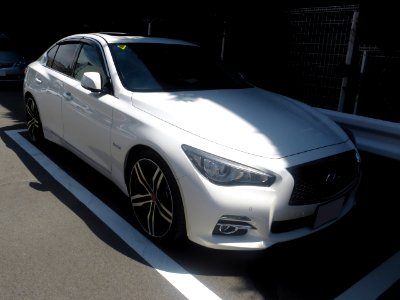 Tuned Nissan SKYLINE 350GT HYBRID (V37) front
