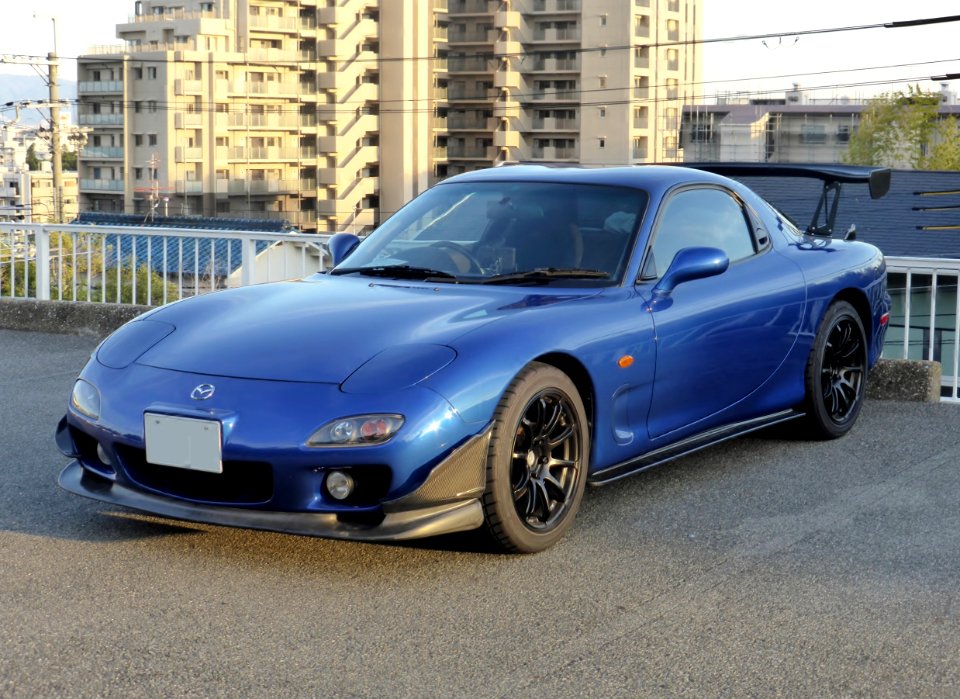 Tuned Mazda RX-7 (FD3S) front