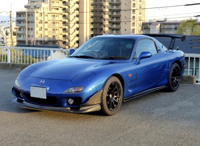 Tuned Mazda RX-7 (FD3S) front