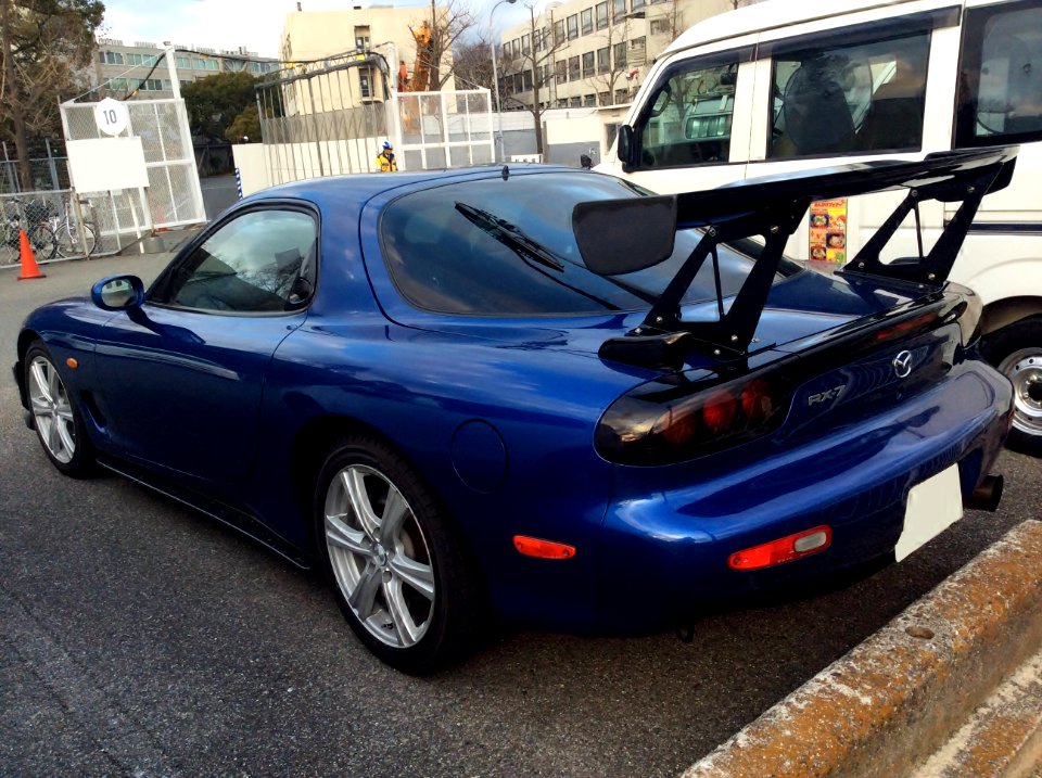 Tuned Mazda RX-7 (FD3S) rear