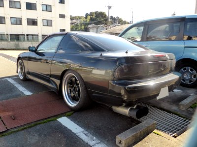 Tuned Nissan 180SX (RPS13) rear