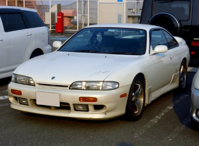 Tuned Nissan Silvia Q's (S14) front