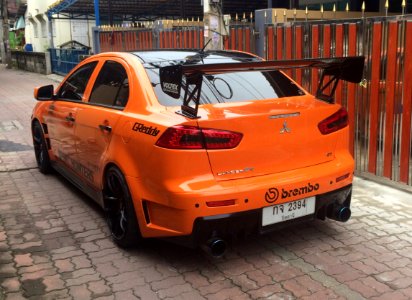 Tuned Mitsubishi Lancer EX GLS Rear