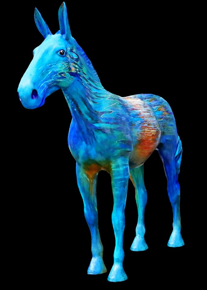Animal landmark sculpture
