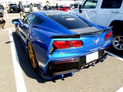 Tuned Chevrolet CORVETTE (C7) rear photo