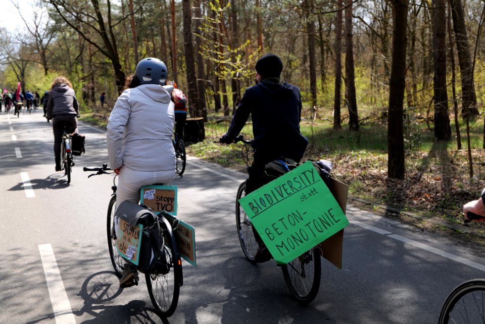TVO stoppen bicycle demonstration Wuhletal 2021-04-25 92