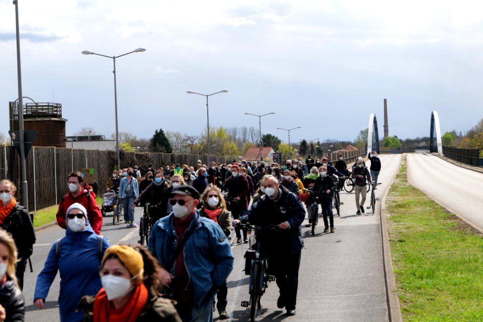 TVO stoppen demonstration 2021-04-25 05
